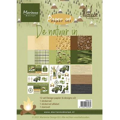 Marianne Design Designpapier - De Natuur In